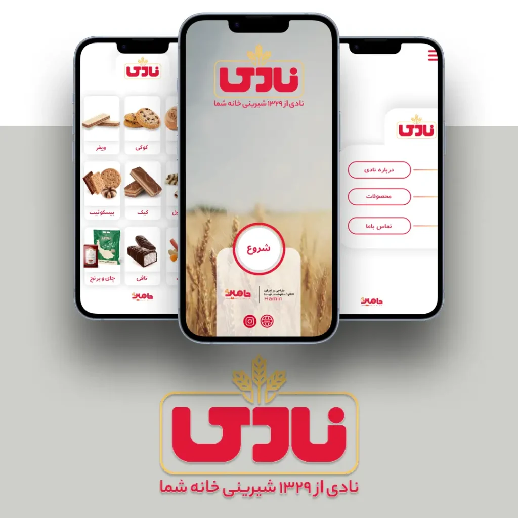 کاتالوگ هوشمند محصولات نادی